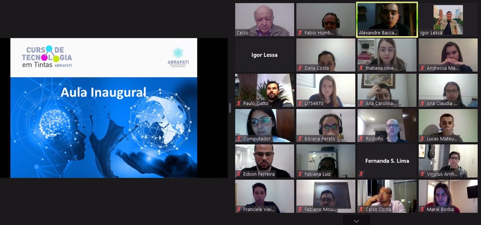 Últimos dias para se inscrever no Curso de Tintas da Abrafati