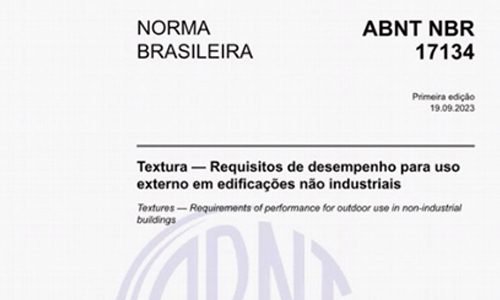 Começa uma nova era para as texturas: foi publicada a norma técnica que estabelece requisitos de desempenho